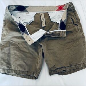 Burberry Men's Tan Chino Shorts - 38